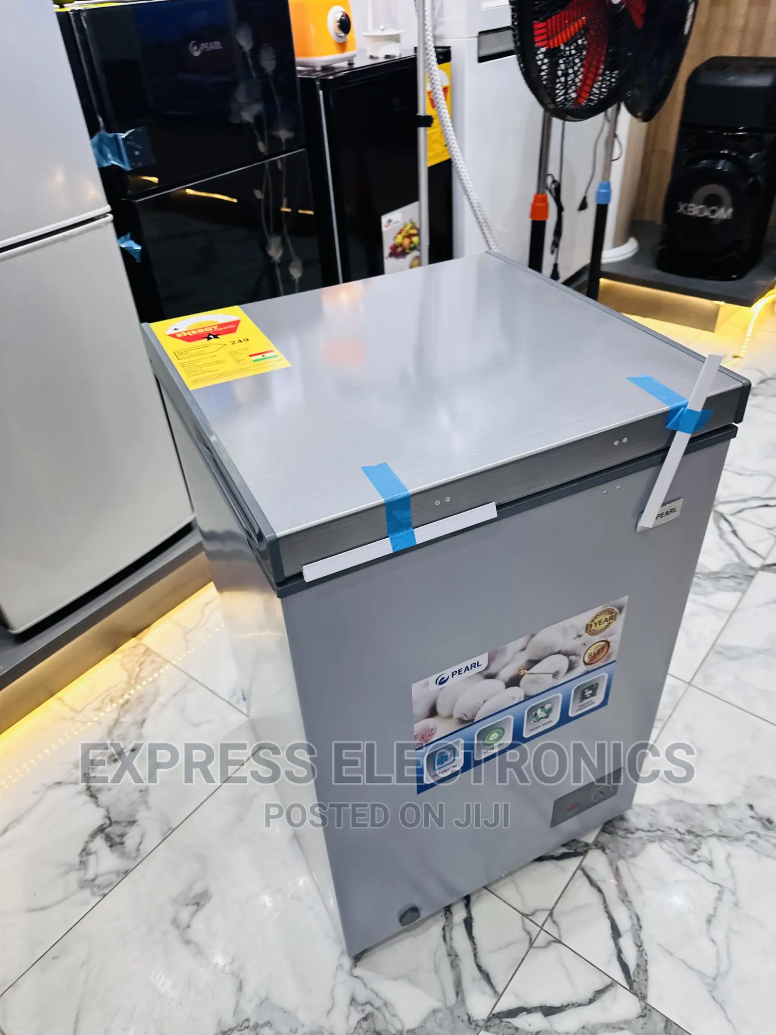 Home of Quality Chest Freezer Pearl 100L Single Door