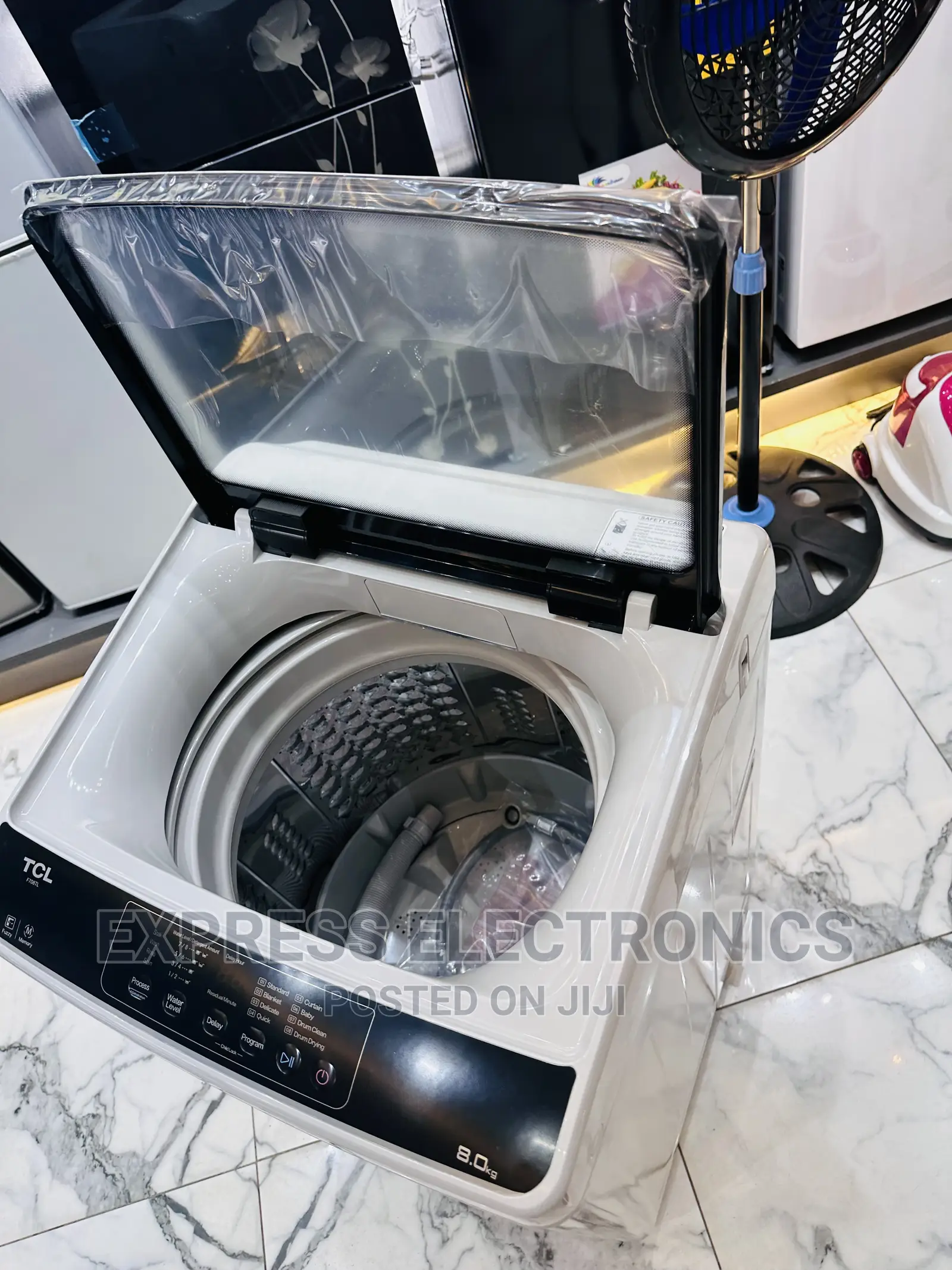 Fast Spinning  Washing Machine TCL 8kg Topload Full Auto