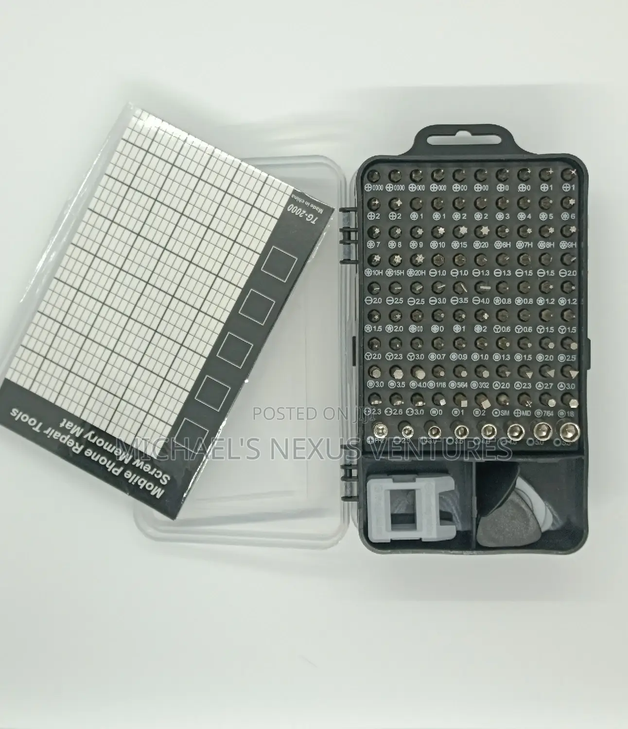 Repair Tools Set Black (Tools Box Set) Quality With Mat