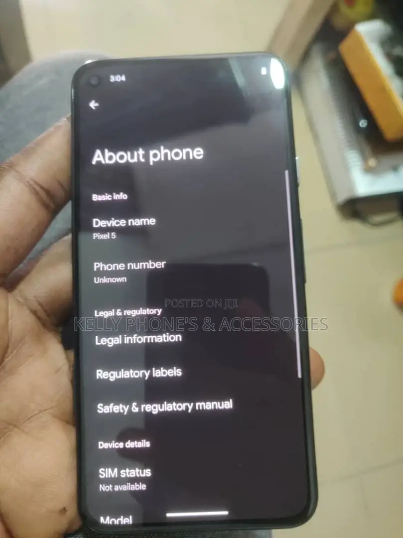 Google Pixel 5 128 GB Black