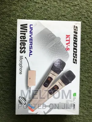 Shbooss 2in1 Universal Cordless Microphone (Ktv-8)