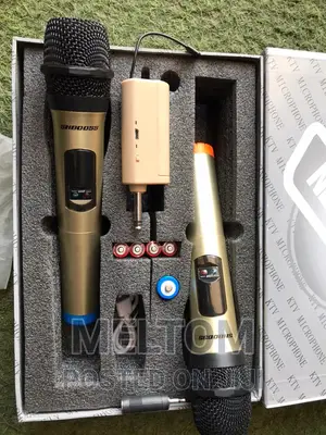 Shbooss 2in1 Universal Cordless Microphone (Ktv-8)