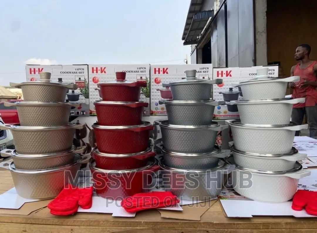 12pcs Cookware Set From H.K