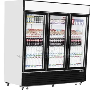 Affordable Pearl PVC-150 950ltr 3 Door Display Fridge