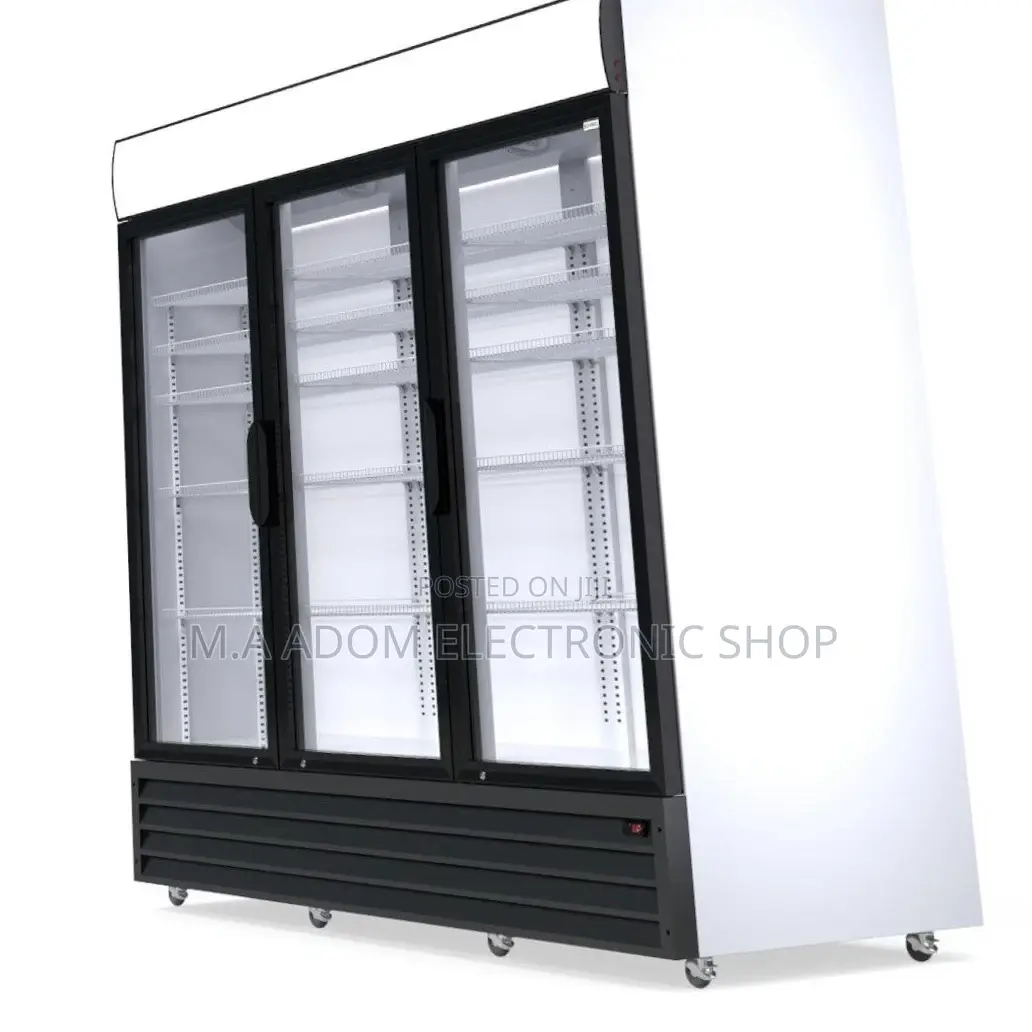 Quality Pearl 950ltr 3 Door Display Fridge(PVC-150) 