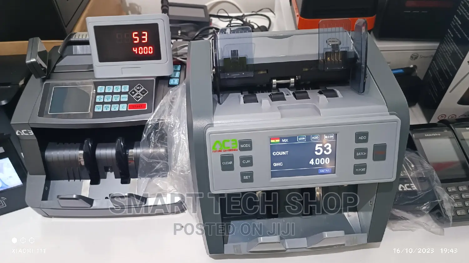 Mix Value Money Counting Machine for Shops, Bank, Church