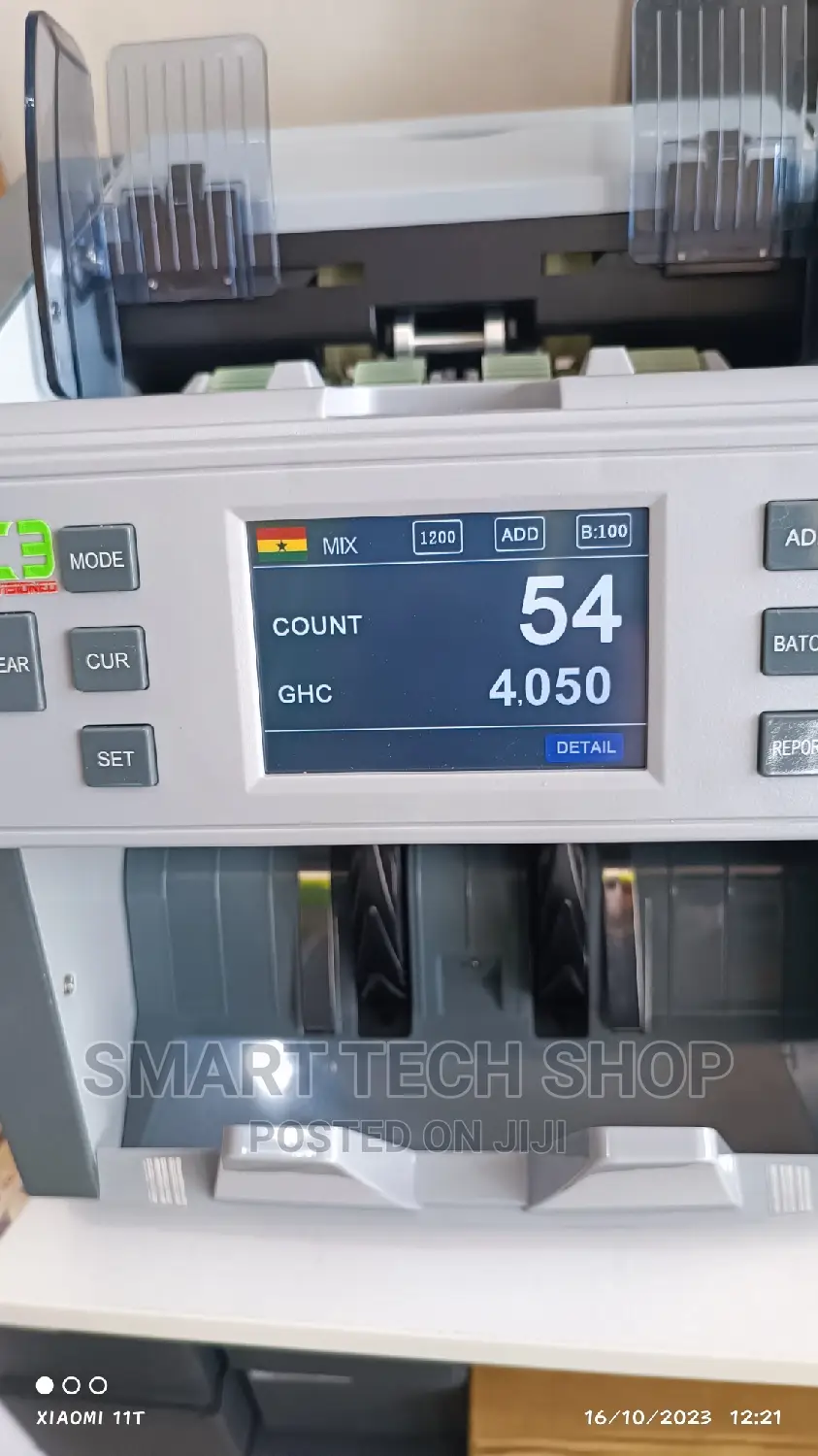 Mix Value Money Counting Machine for Shops, Bank, Church