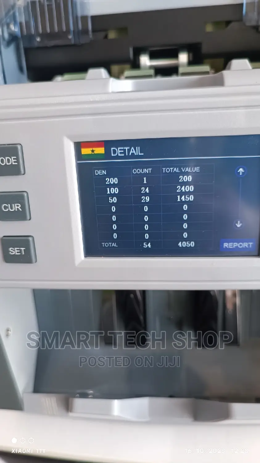 Mix Value Money Counting Machine for Shops, Bank, Church