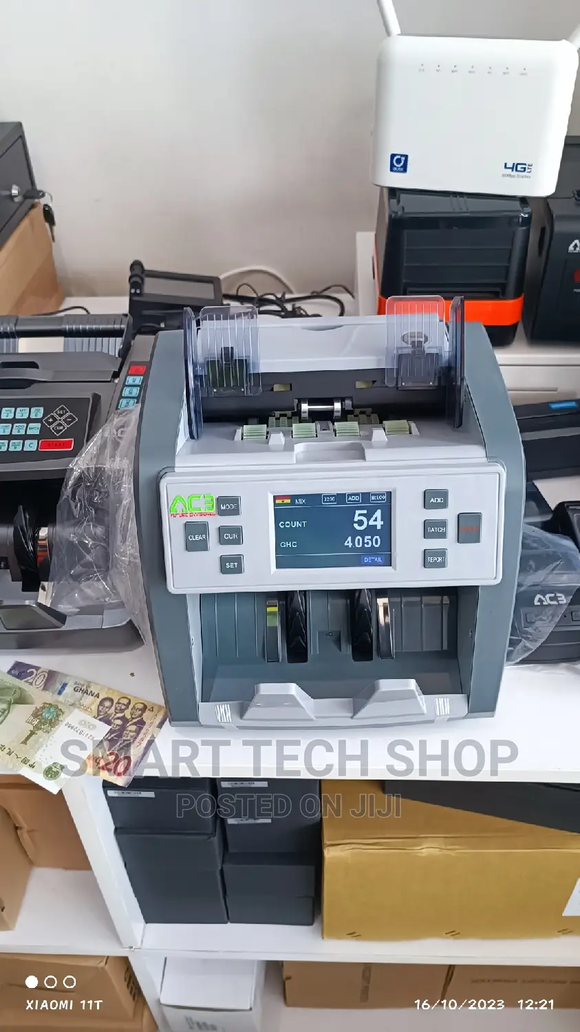 Mix Value Money Counting Machine for Shops, Bank, Church