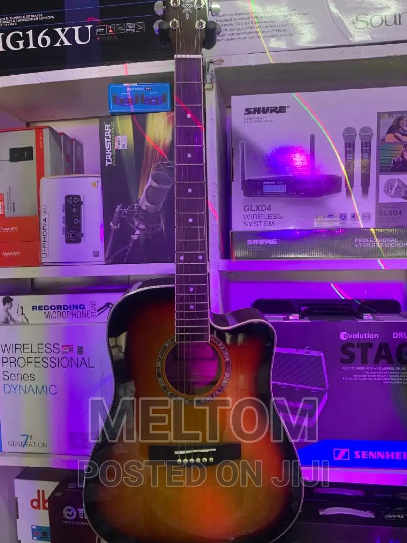Happy Semi-Acoustic Guitar