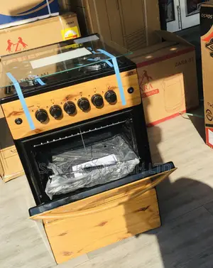 Volcano Oven With Grill 50x50 4 Gas Burner Light Wooden