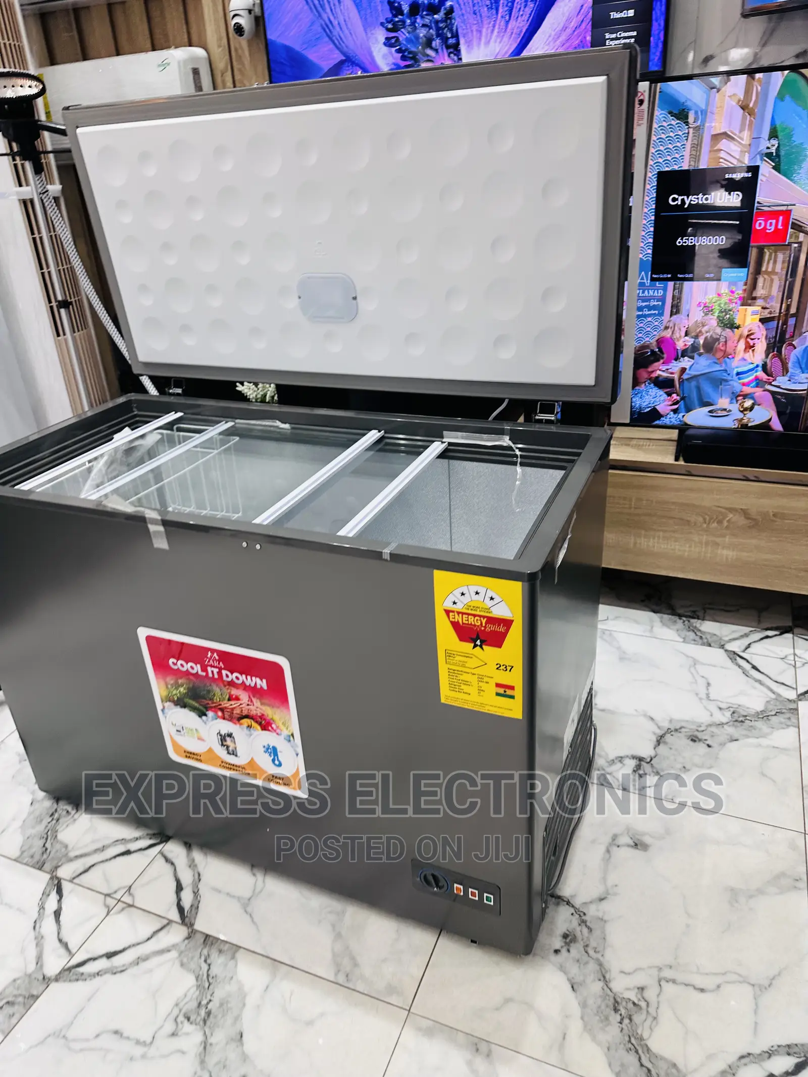 Affordable Price New Grey Zara 360, 271L Freezer