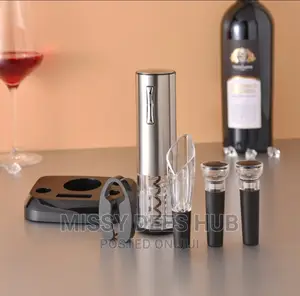 7-in-1 Electric Wine Set With Charging Base ( Rechargeable)