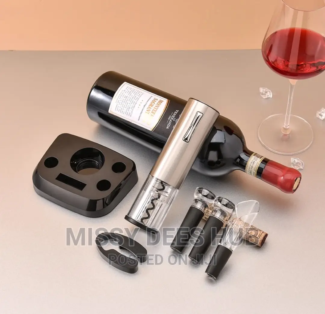 7-in-1 Electric Wine Set With Charging Base ( Rechargeable)