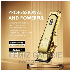 Oraimo Smart Clipper 2-Gold Professional Hair Clipper