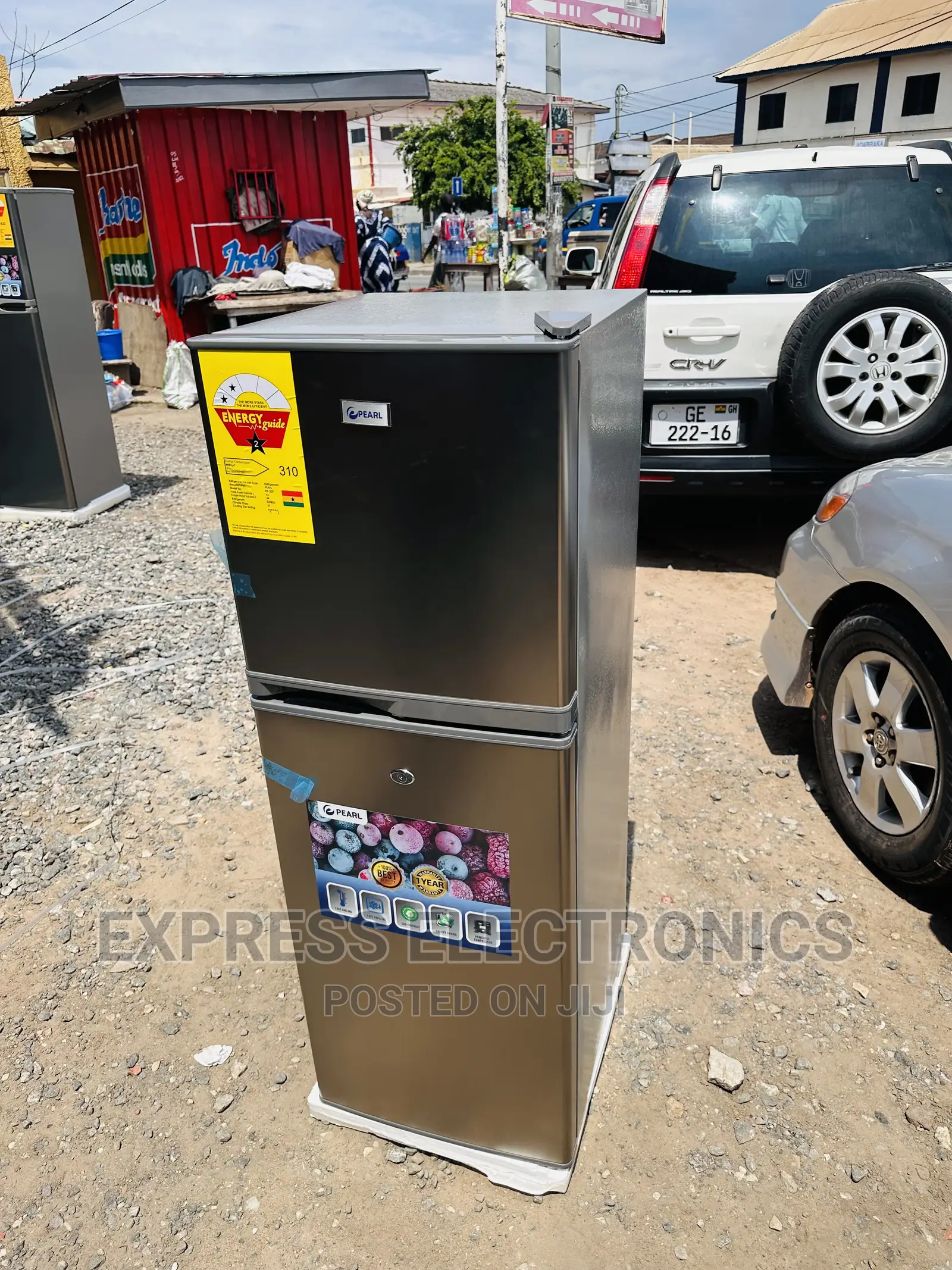 Affordable Yet Quality Double Door Fridge Pearl 20T