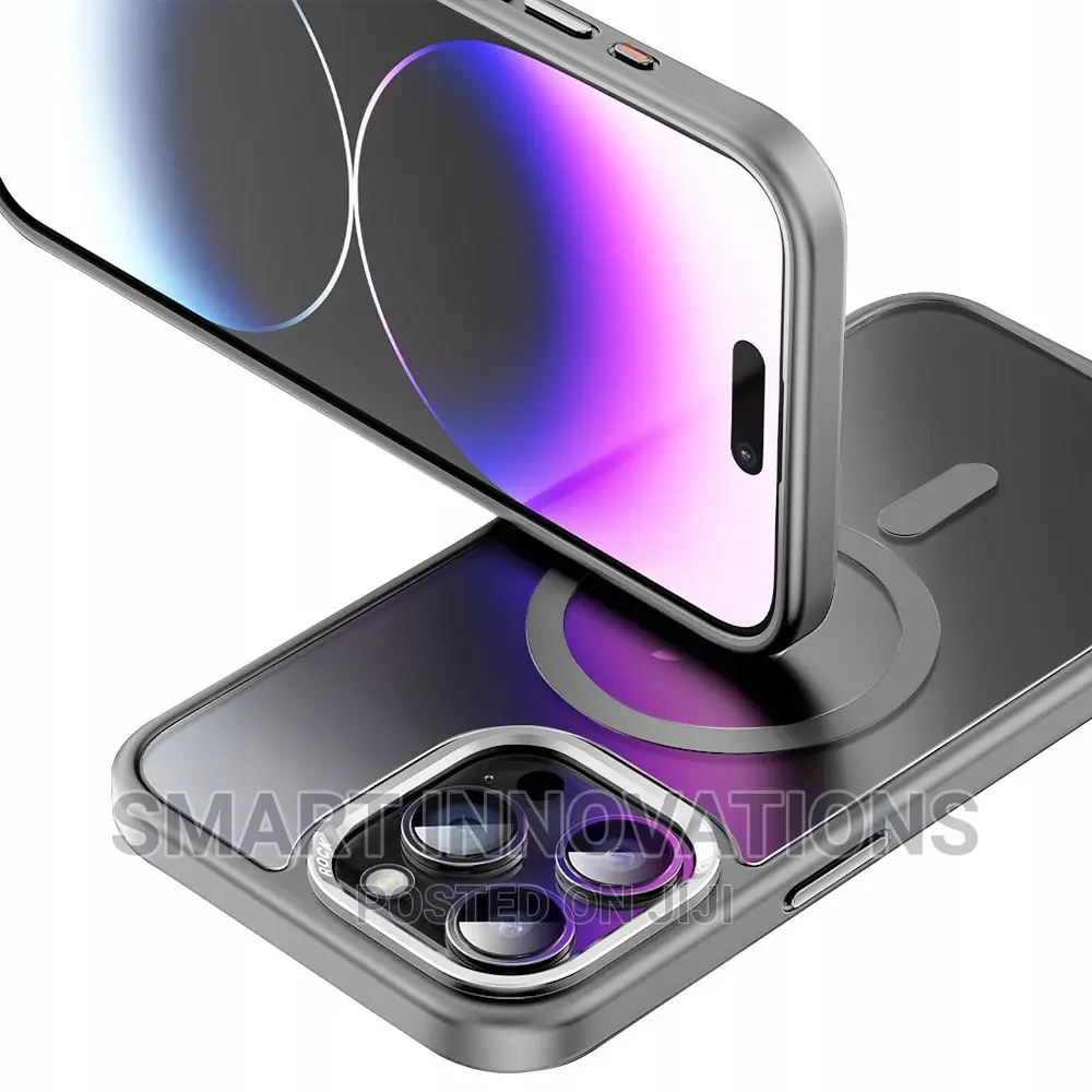 iPhone 15 Promax | 15 Pro Metal Lens Magsafe Case