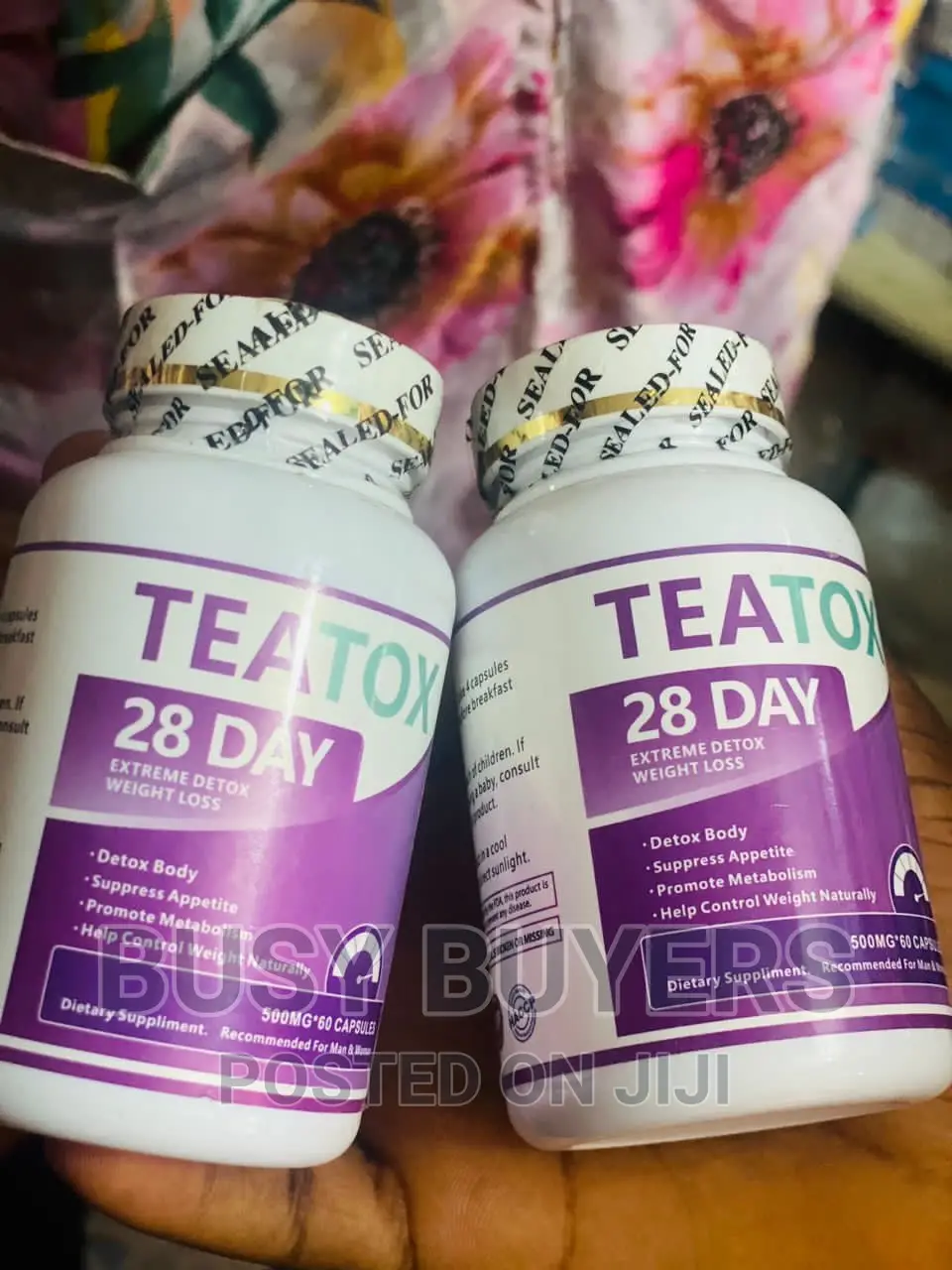 Teatox 28 Days Extreme Detox Weight Loss Flat Tummy Capsule