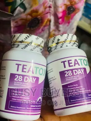 Teatox 28 Days Extreme Detox Weight Loss Flat Tummy Capsule