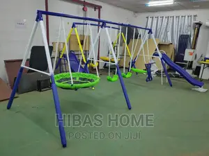 7 Kids Commercial Swing Set Slide Free Installation 3-12yr