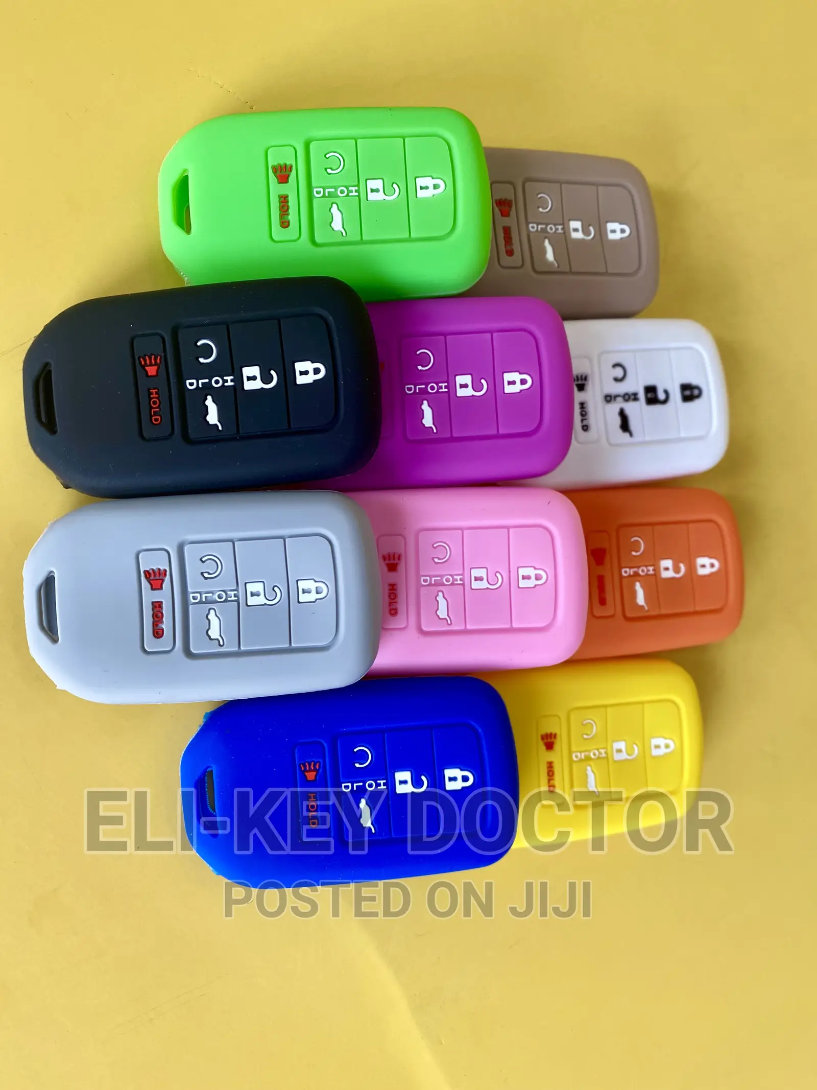 Colorful Silicon Case for Honda Accord Civic CRV Smart Keys