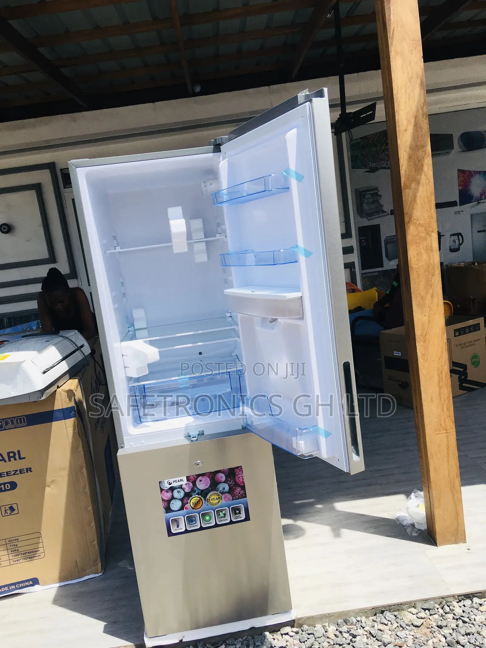  Bottomfreezer Doubledoor Pearl Pf-330bwd 251 Liters Fridge
