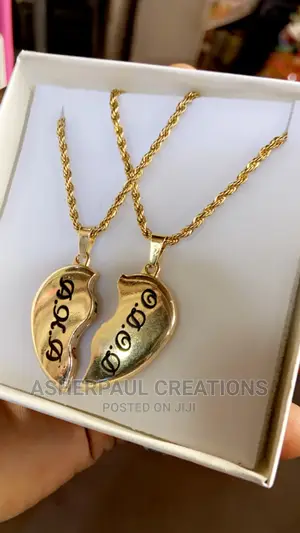 Customized Love Shape Necklace