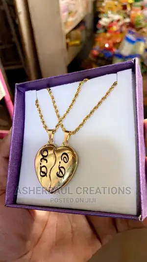 Customized Love Shape Necklace