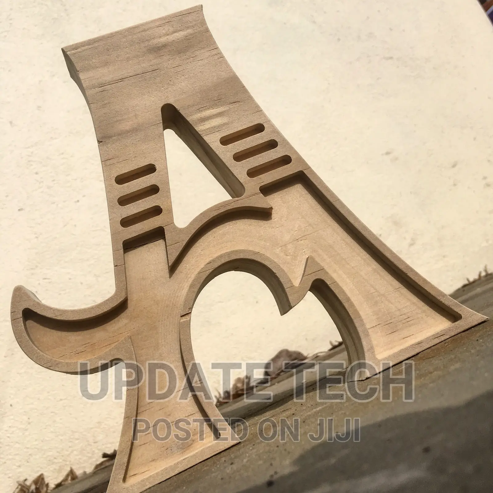 Wood, Perspex Alucoboard Cutouts