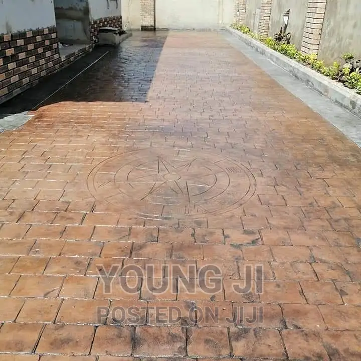 Compound Concrete Stamping Design
