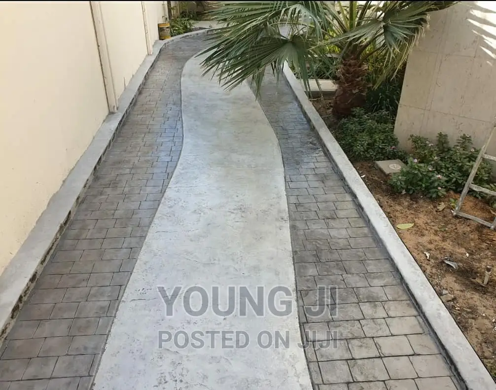 Compound Concrete Stamping Design
