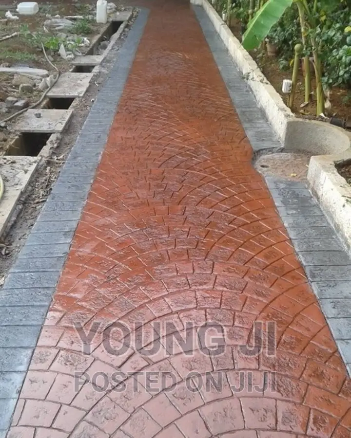 Compound Concrete Stamping Design