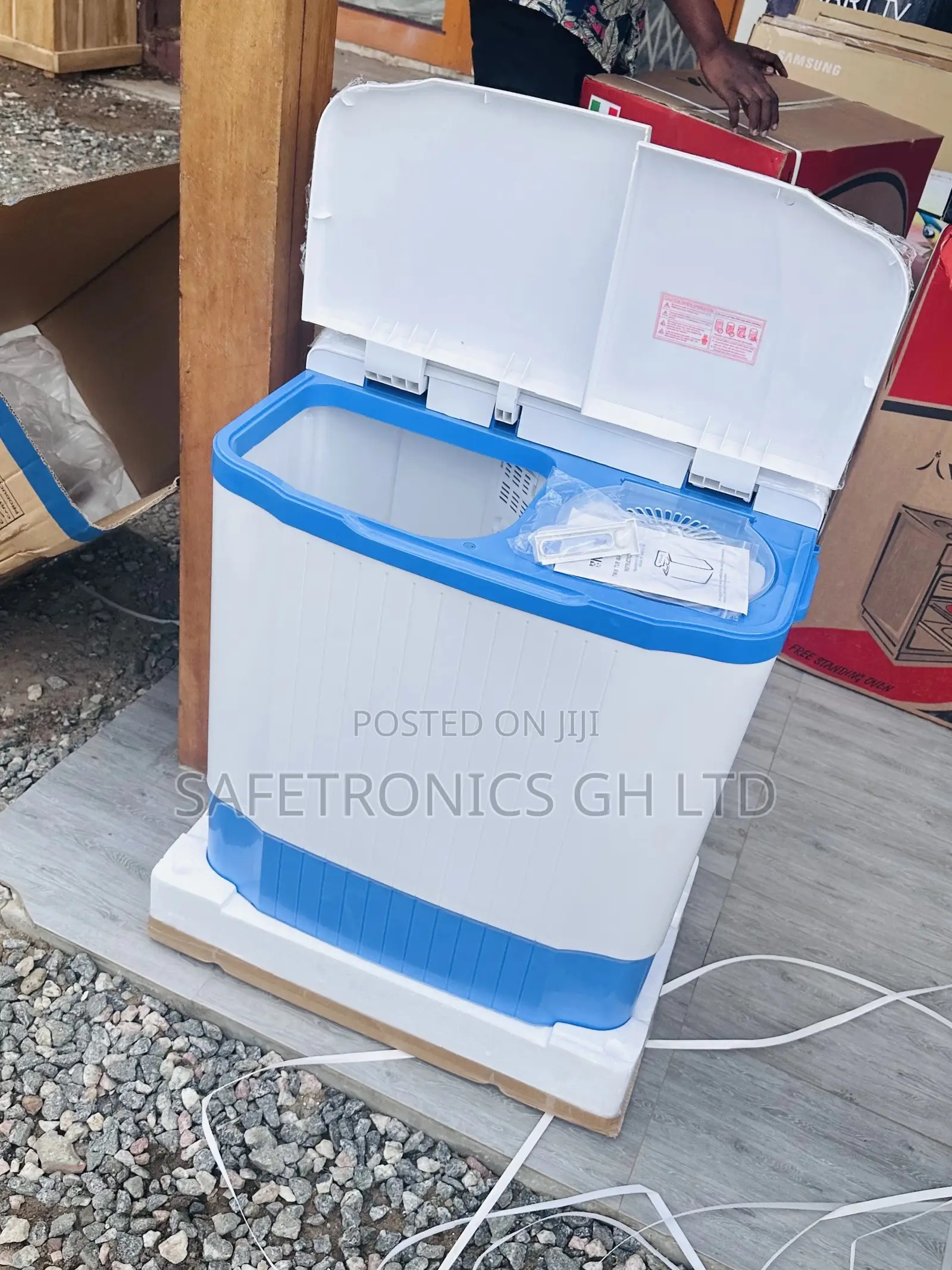 Twintub Washingmachine Nasco 7kg Semiautomatic Topload