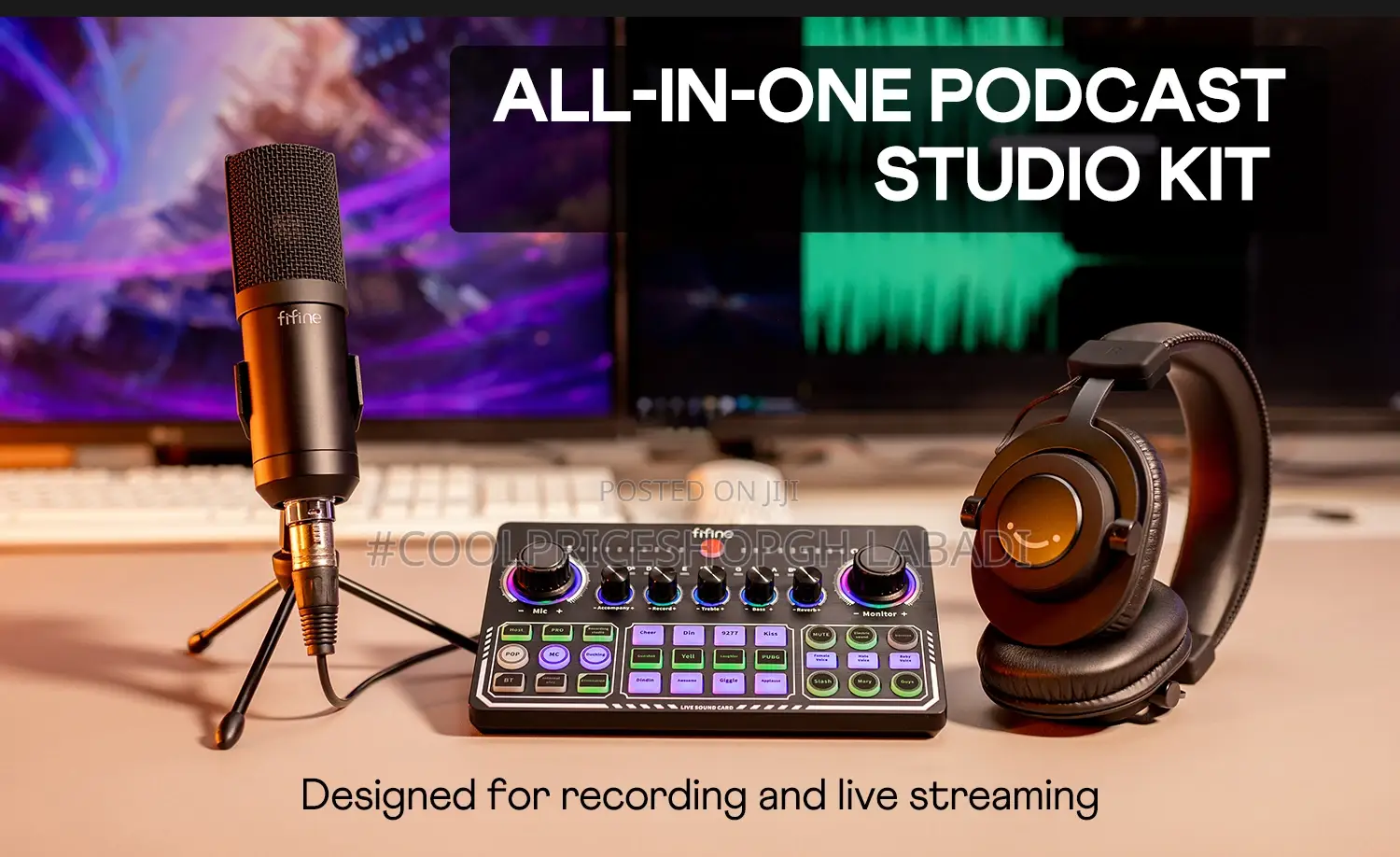 Microphone USB With Stand