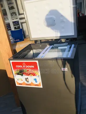 Lastest 200l Chestfreezer Zara-210 Singledoor Glass Lid