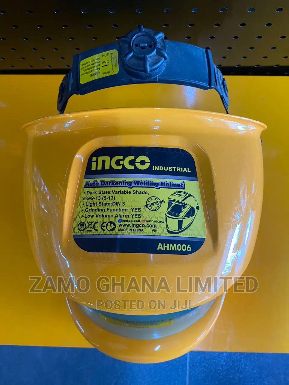 Ingco Auto-darkening Welding Helmet - Ahm006