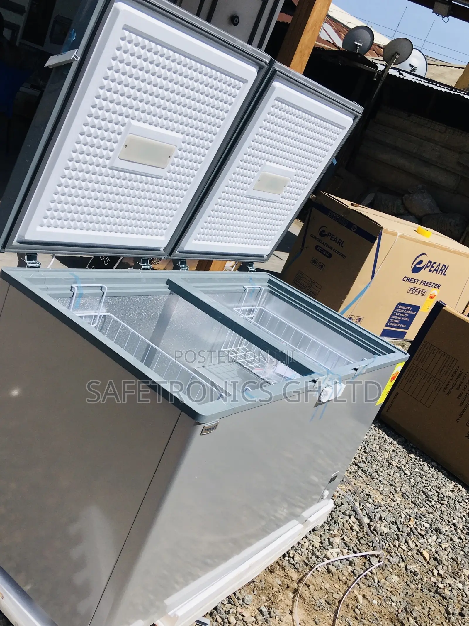 Doubledoor Nas500fc 425 Liters Nasco Chestfreezer Reliable 
