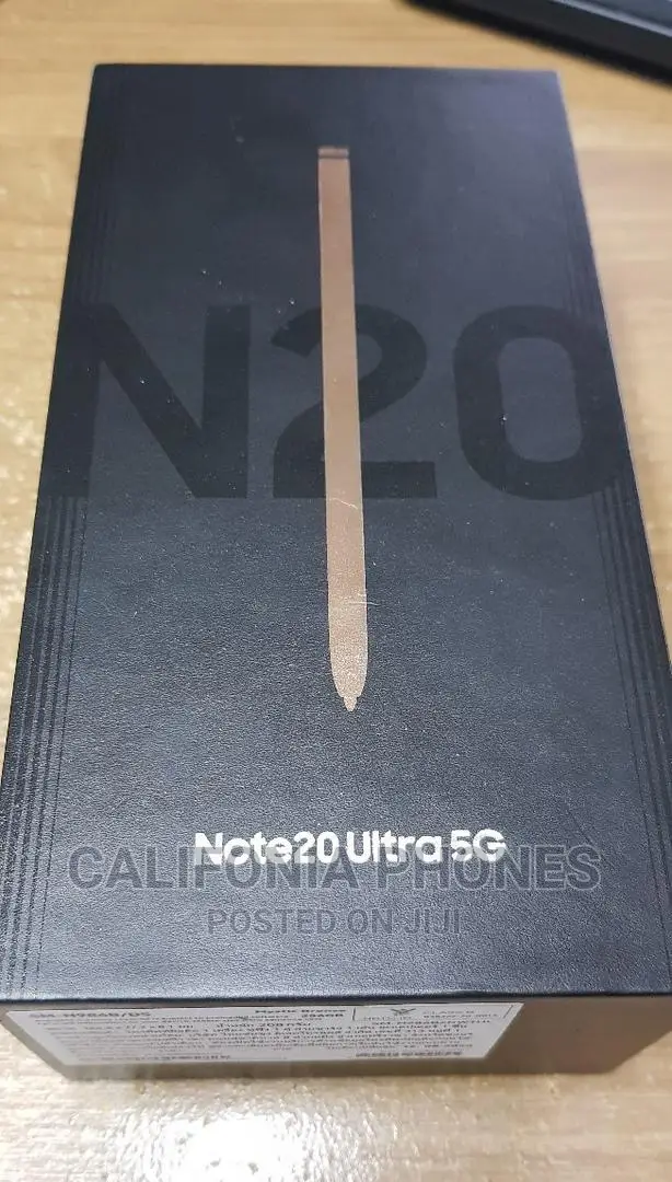 New Samsung Galaxy Note 20 Ultra 5G 128 GB Black