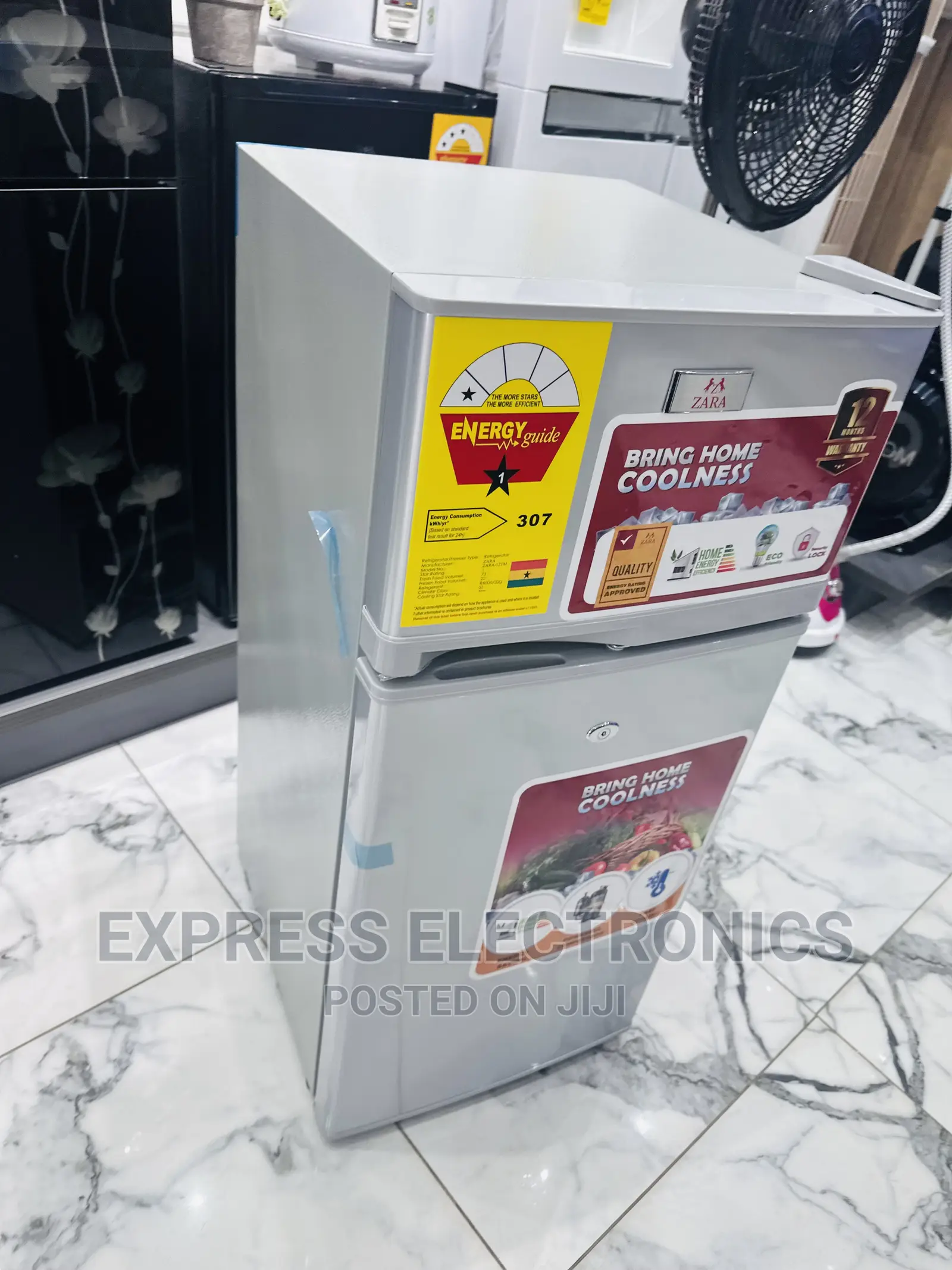 Table Top Frostybite Zara 12tm Fridge Grey