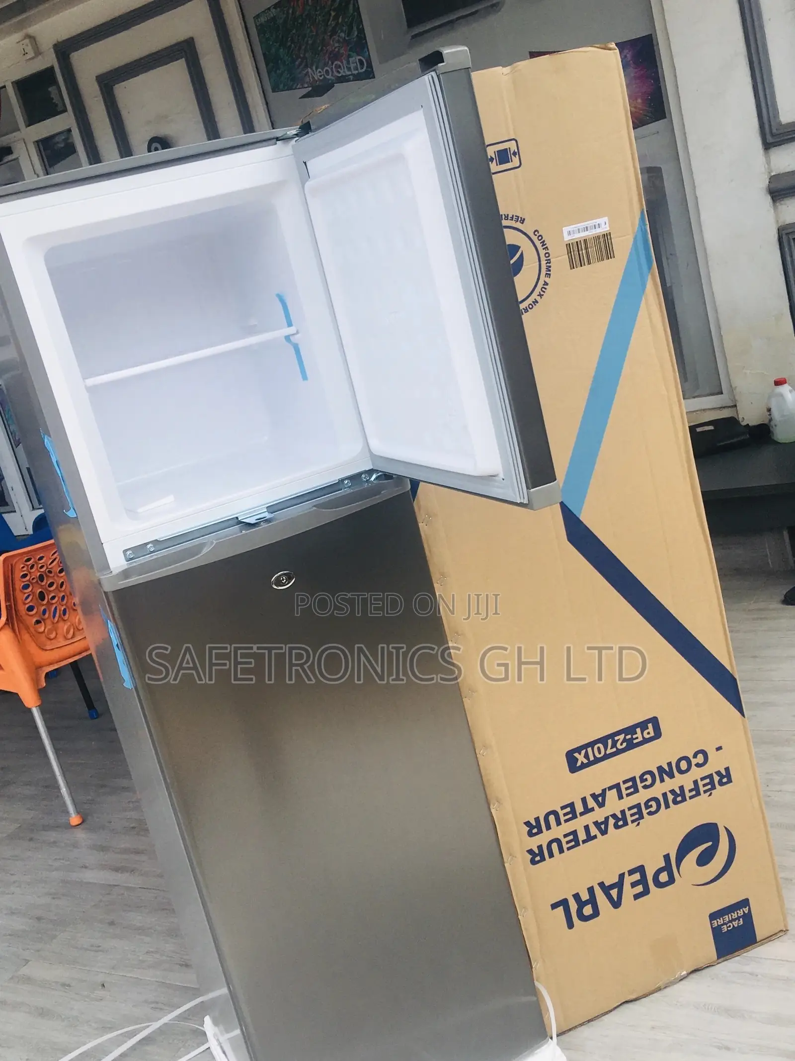 Lasting Pearl Topfreezer Doubledoor PF-270IX Fridge 