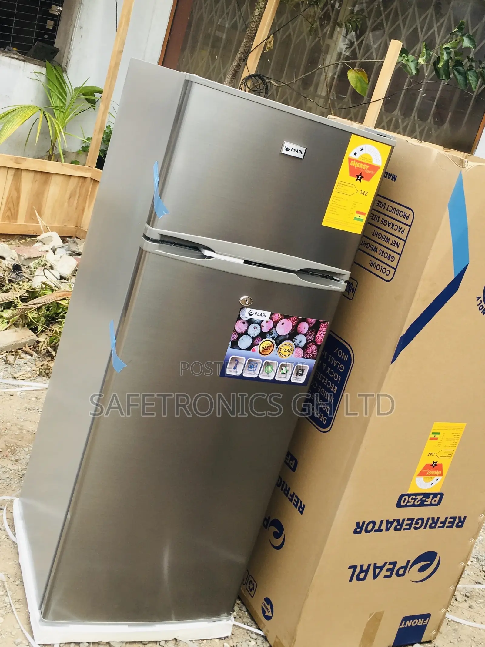 Doubledoor Topfreezer Pearl PF-250 205 Liters Fridge