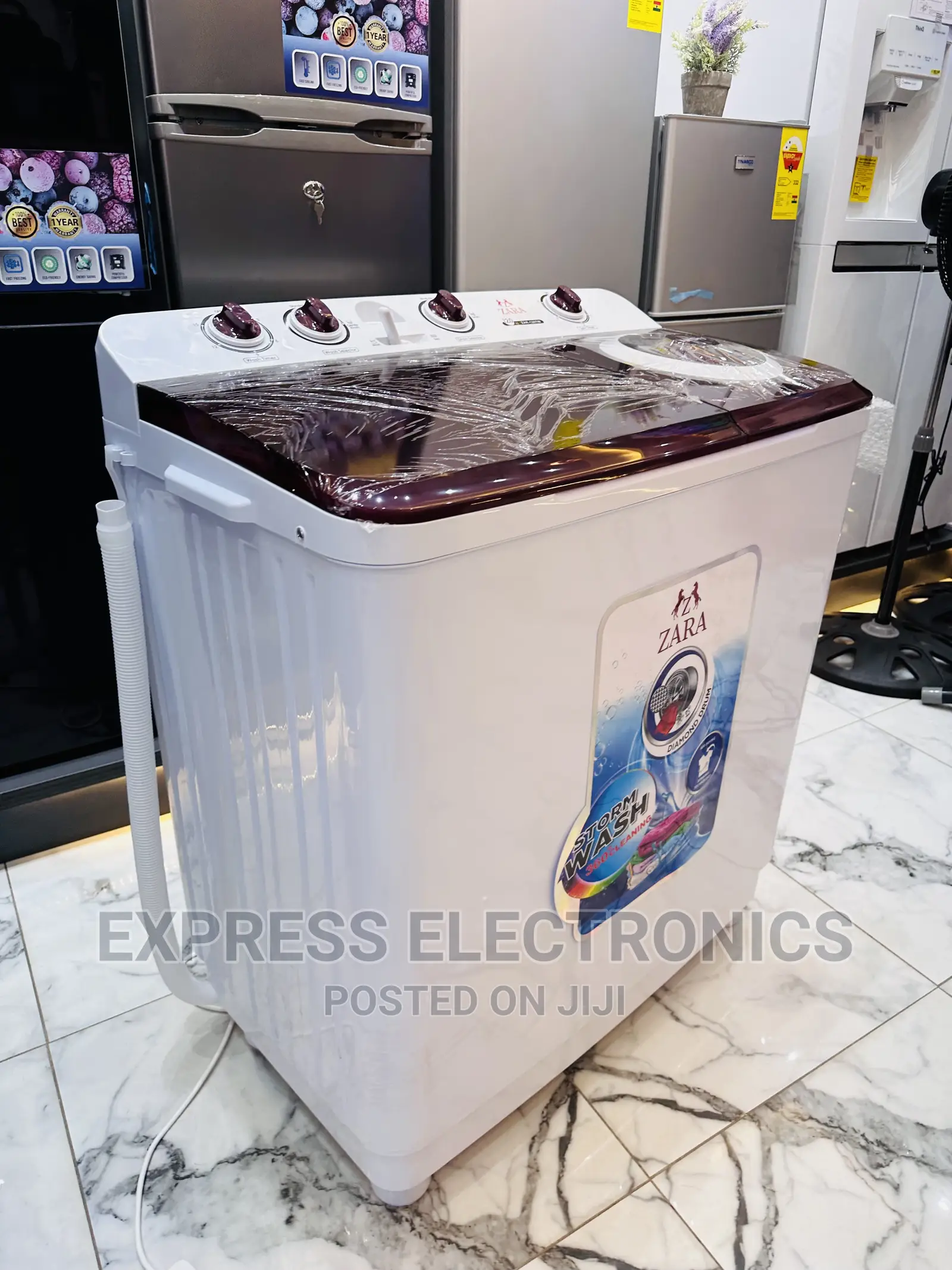Double Wash Spin Zara 12kg Topload Washing Machine