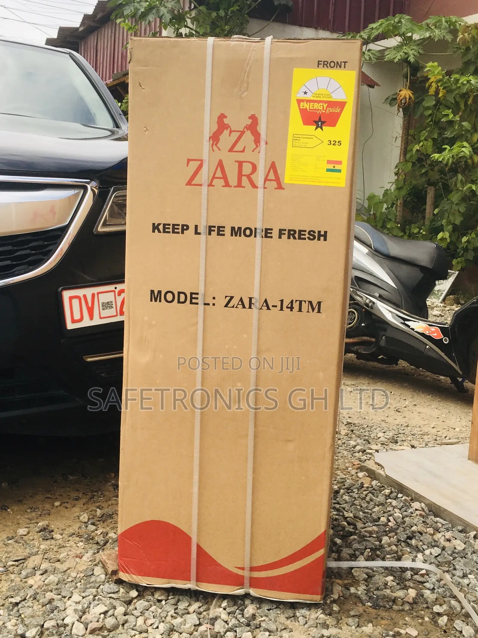 Topfreezer Zara-14tm Doubledoor Gray Essential Fridge
