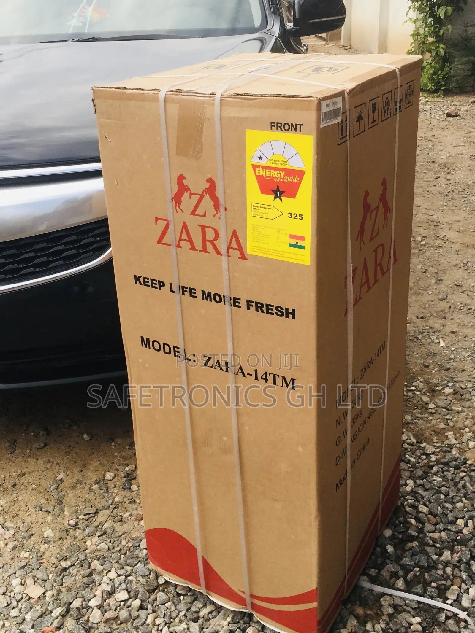 Elegant Topfreezer Doubledoor  Zara-14tm Fridge Gray
