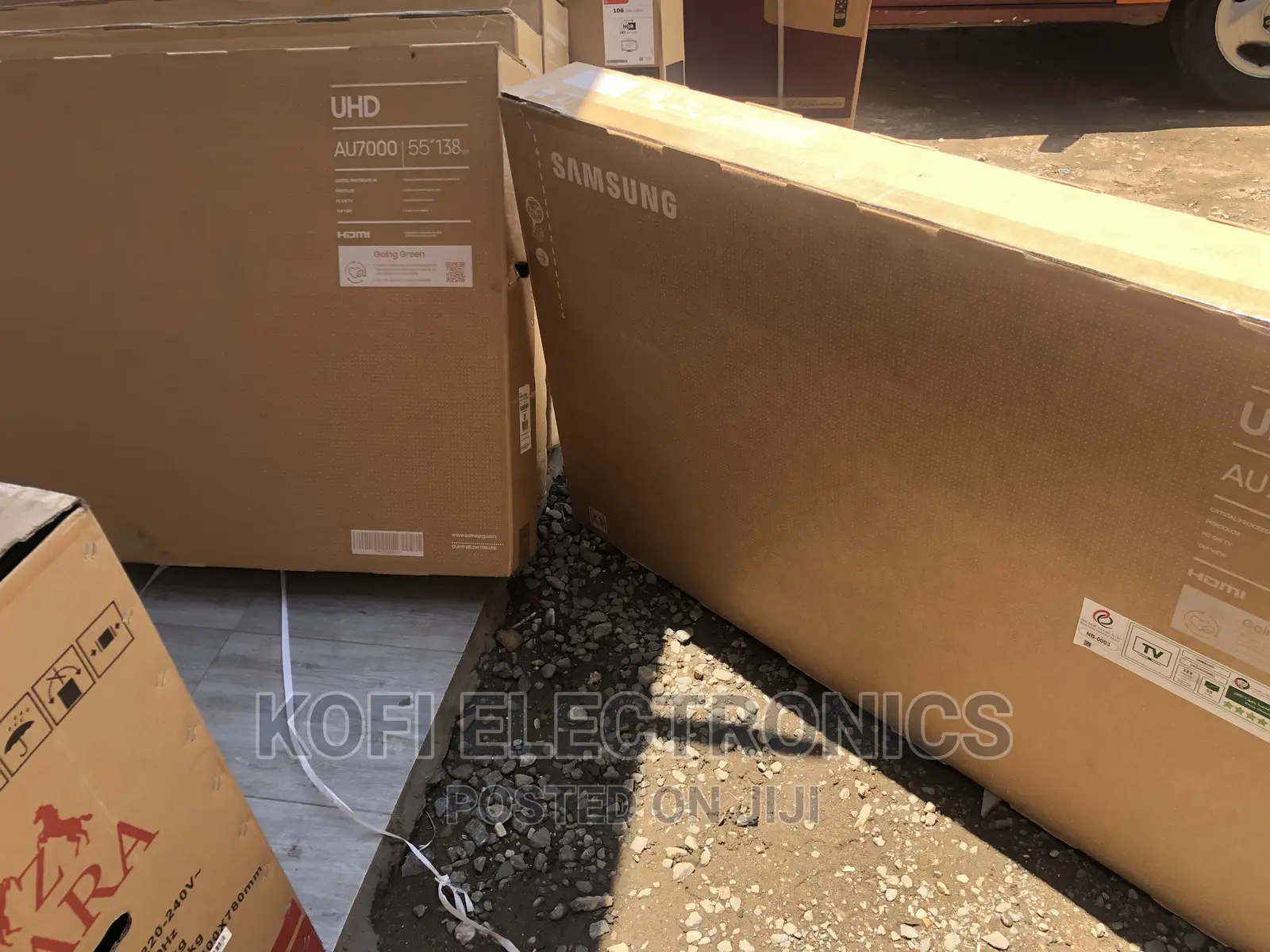 2021 DVB-C DVB-S2 DVB-T2 Samsung 55AU7172 TV, 138 Cm, Smart,