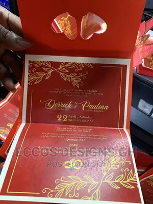Wedding Invitation Card Design and Print