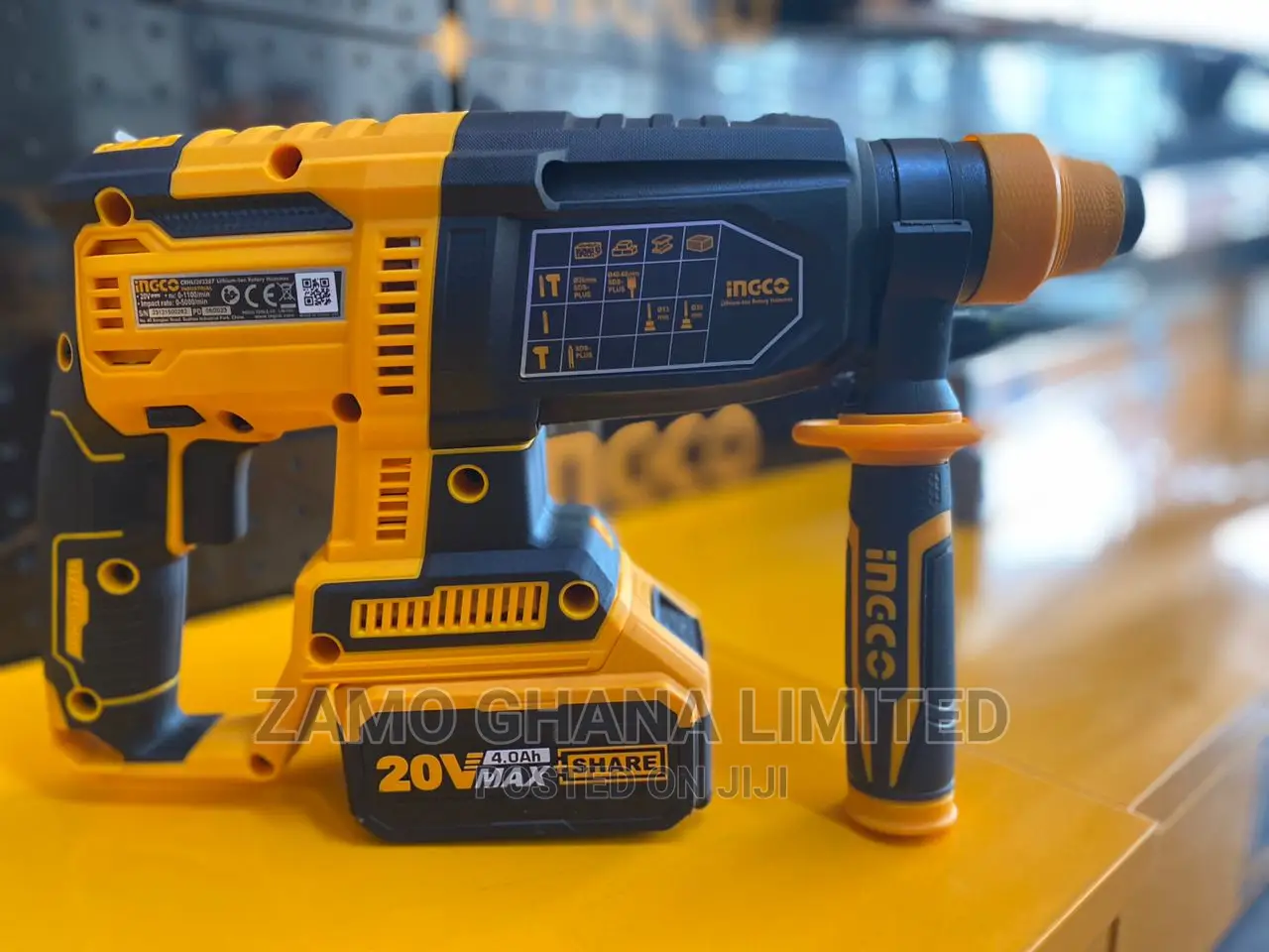 Cordless Rotary Hammer Set 20v 26mm - Crhli202287