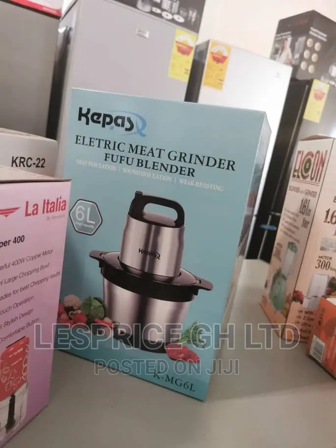 Stainless ~Kepas 6L Fufu Blender