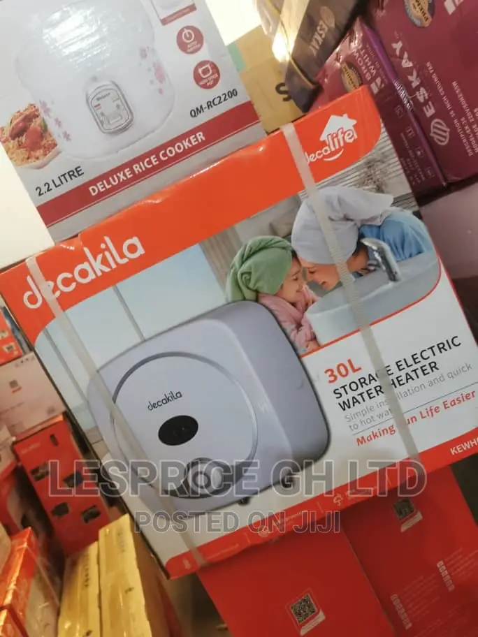 Decakila 30l-Water Heater More Powerful