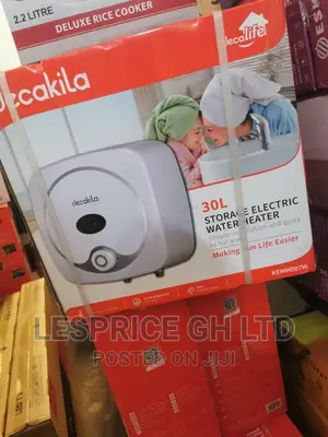 -Decakila 30L Storage Water Heater//Modern Tech